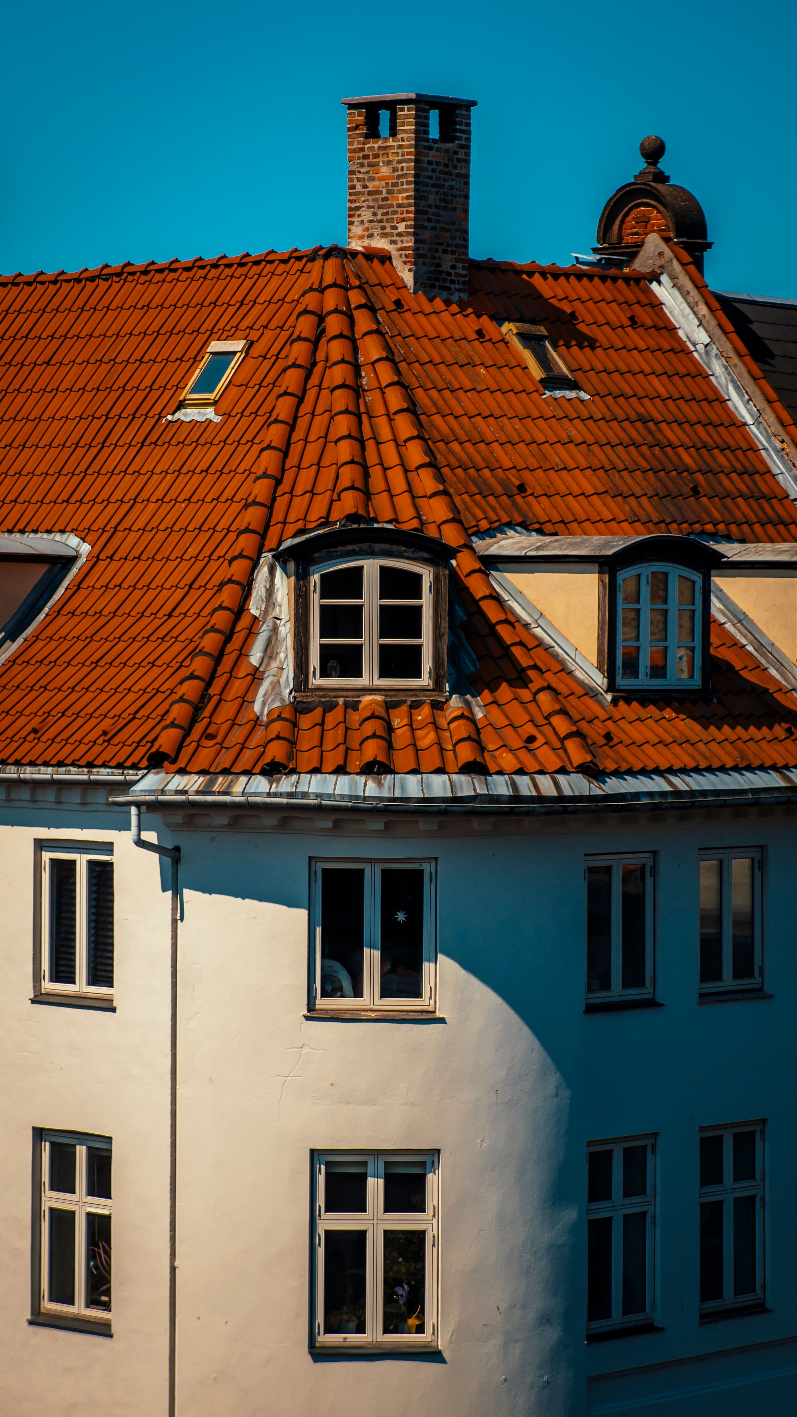 Roof repair work